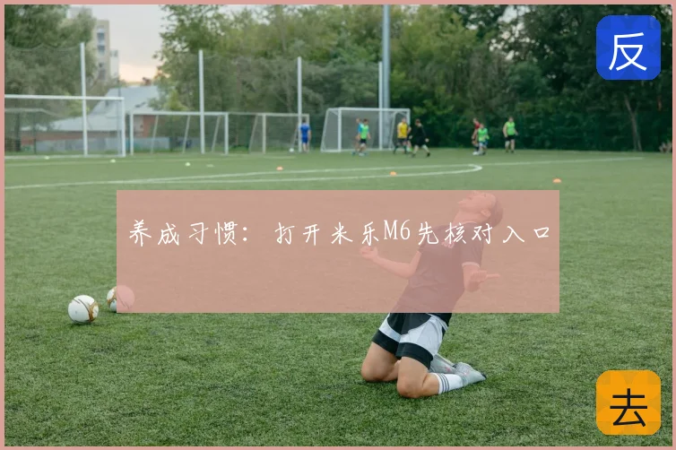 养成习惯：打开米乐M6先核对入口